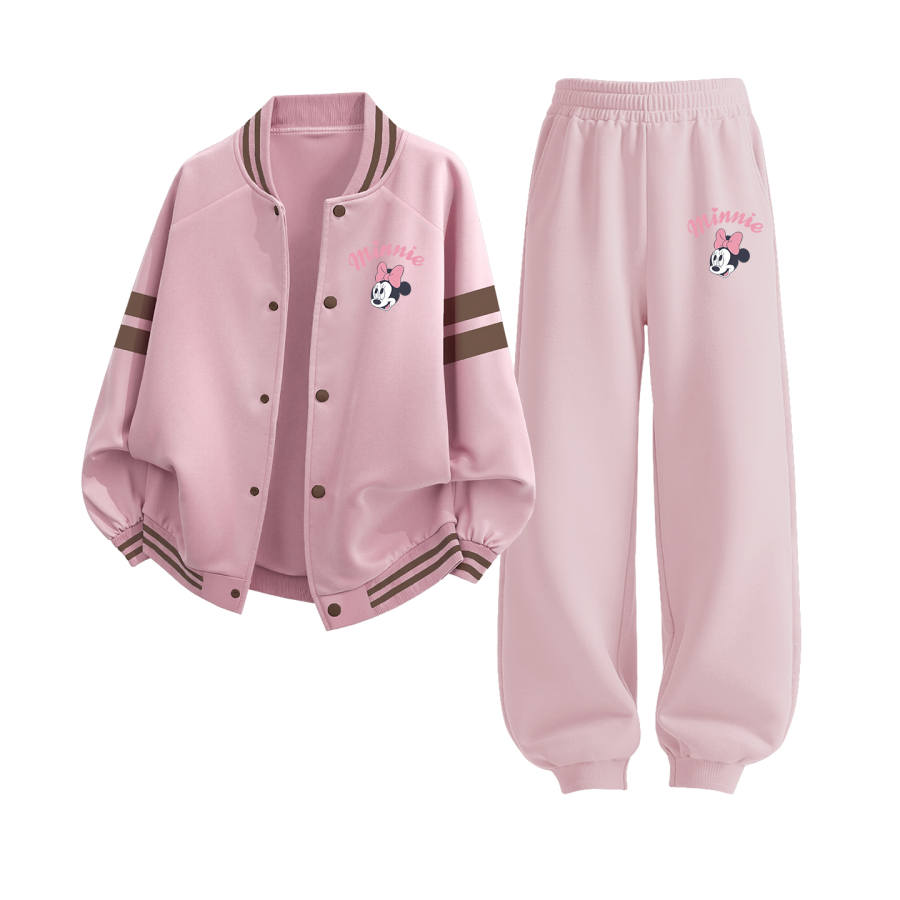 Disney Kids Casual Sportswear Crew Neck Moderate