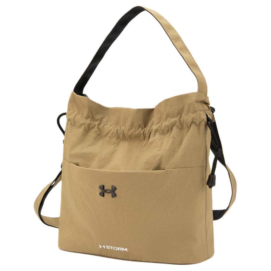 Under Armour Nylon Double Shoulder, One Shoulder Handbag Unisex Dark Olive