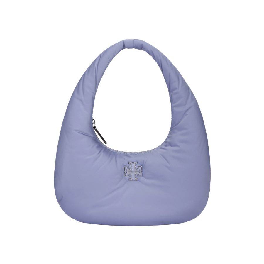 TORY BURCH Britten Nylon Shoulder Bag, Handbag Regular Women's Purple