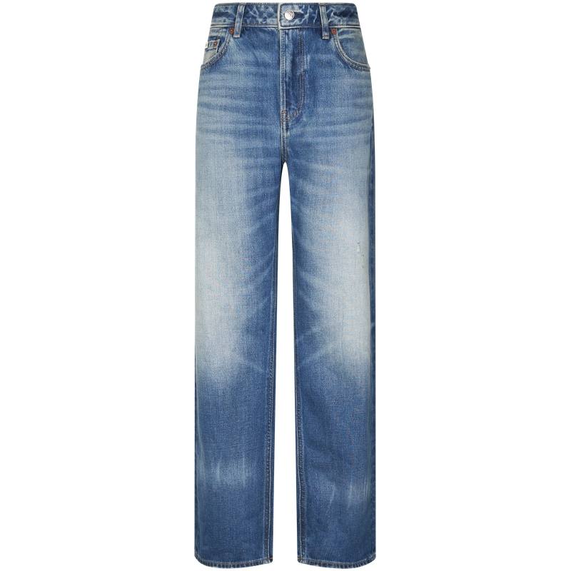Calvin Klein 90s straight-leg high-waisted jeans