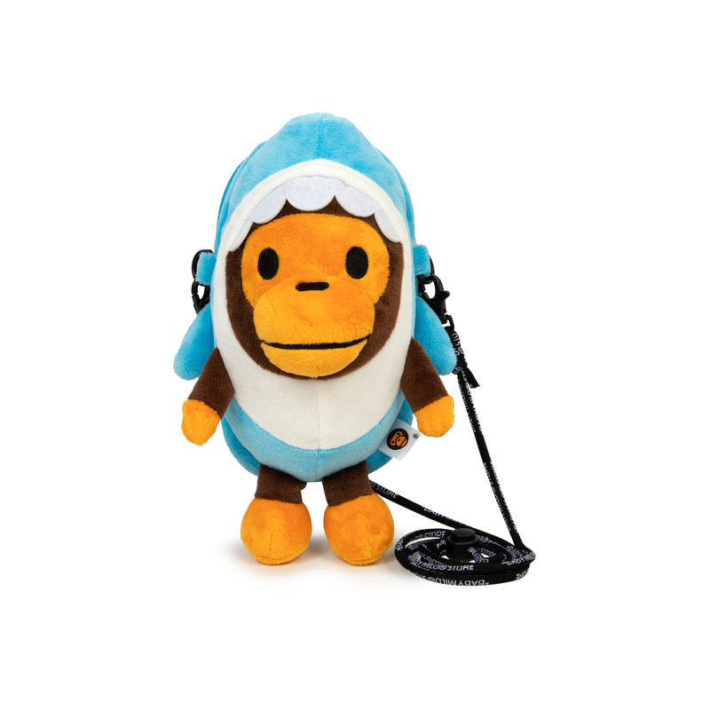 BABY MILO STORE BY A BATHING APE Fabric Cell Phone Pouch Regular Women's Blue