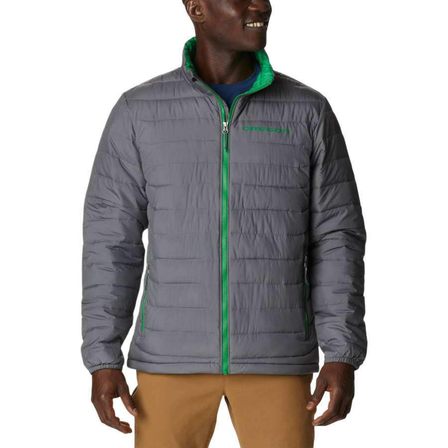 Columbia Jackets Men's City Gray 026 Stand Collar Moderate Other