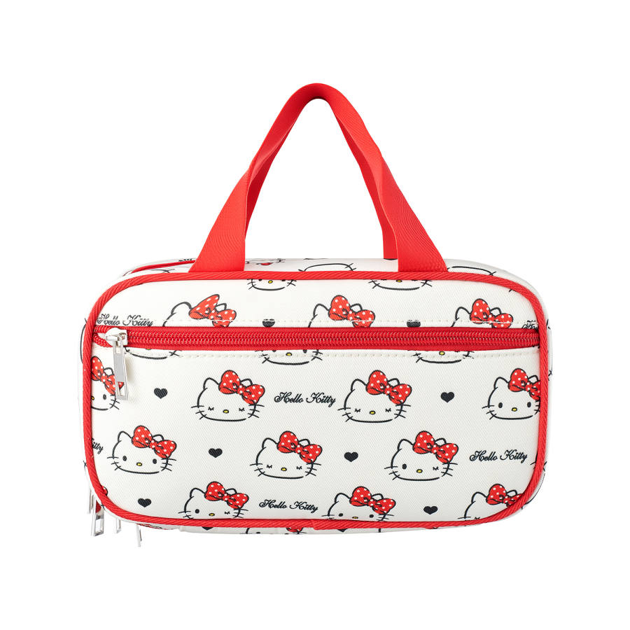 Sanrio Hello Kitty Canvas Handbag Regular Women's Red