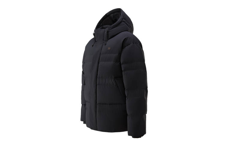 KOLON SPORT Down Jackets Unisex Hooded Thickened Down Jacket
