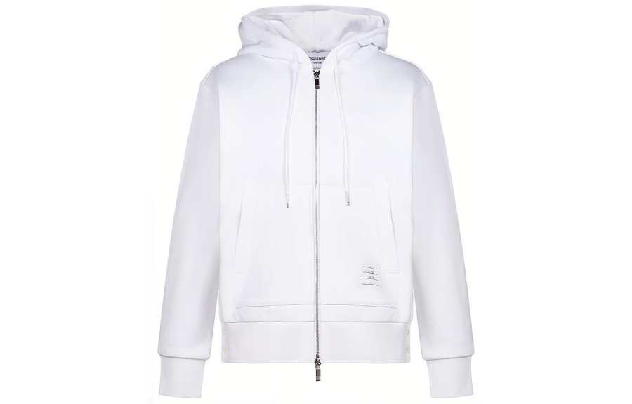 THOM BROWNE THOM BROWNE Rwb Stripe Zipped Jacket