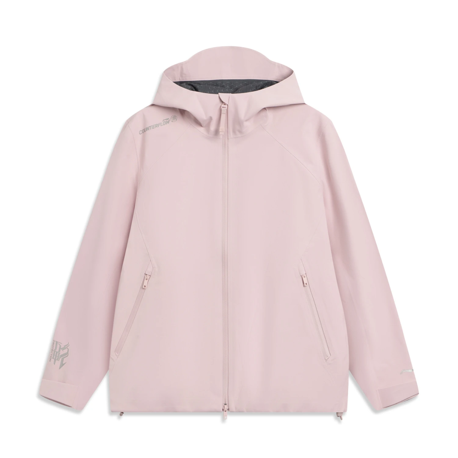 Li-Ning Li Ning Outdoor CF Tracing Breathable, Abrasion Resistant, Waterproof, And Windproof Windbreaker Jacket Women's