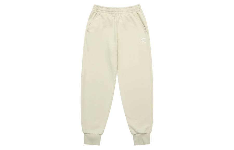 MLB MLB New York Yankees Basic Collection 25FW Knitted Sweatpants Unisex Deep Ivory