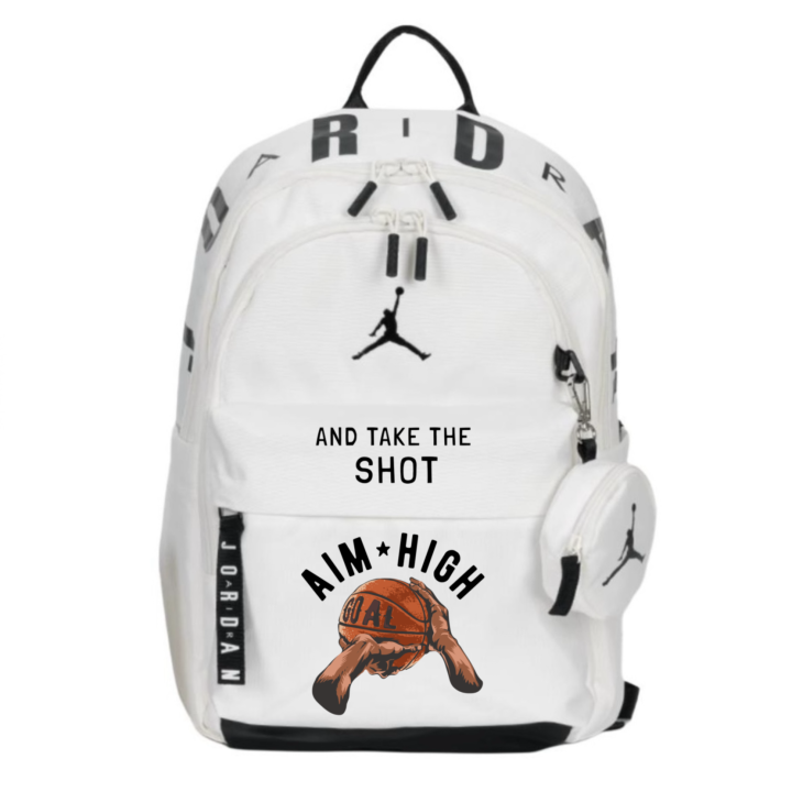 Jordan Jordan Polyester Backpack Unisex White