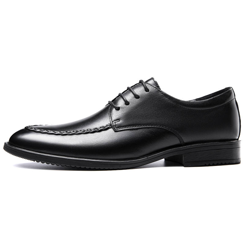 PAIBLOKS Top Grain Cow Leather Men's Casual Shoes Men's