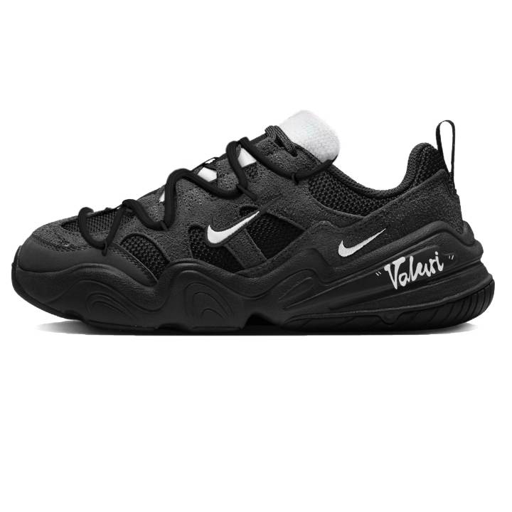 Nike Nike Tech Hera Night Abrasion Resistant Low top Casual Shoes Unisex Black