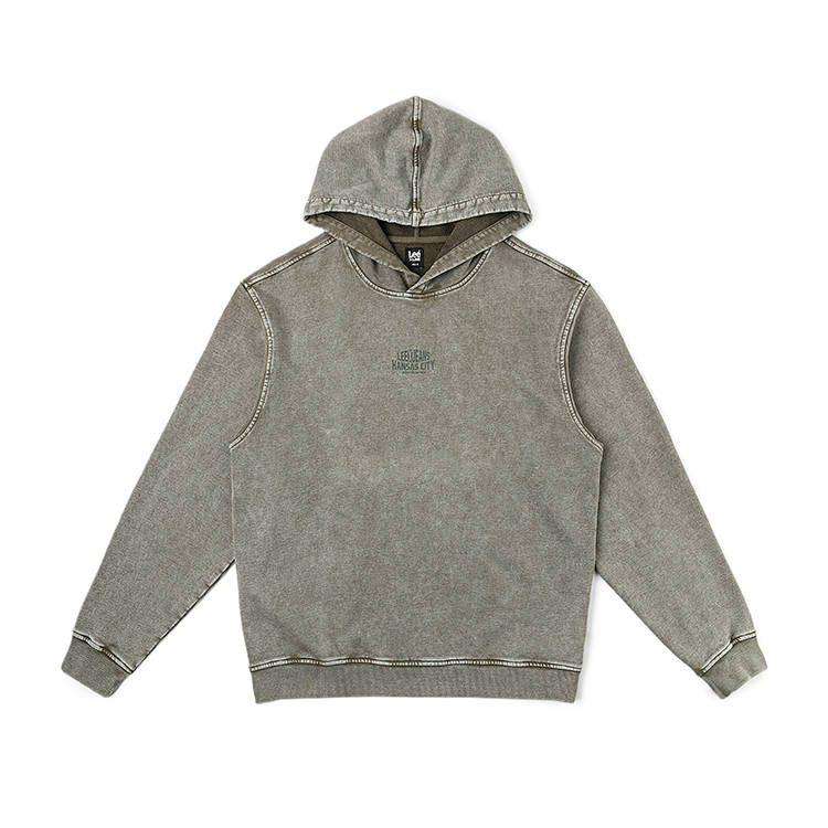 Lee Lee Sweatshirts Men's Hooded Moderate Regular