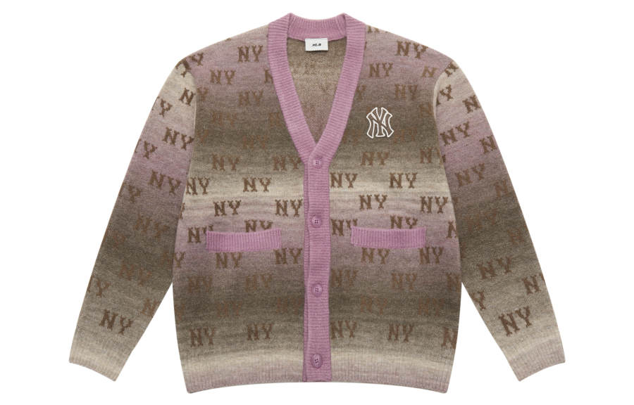 MLB MLB MONOGRAM 25FW Knitwear Unisex Dark Pink