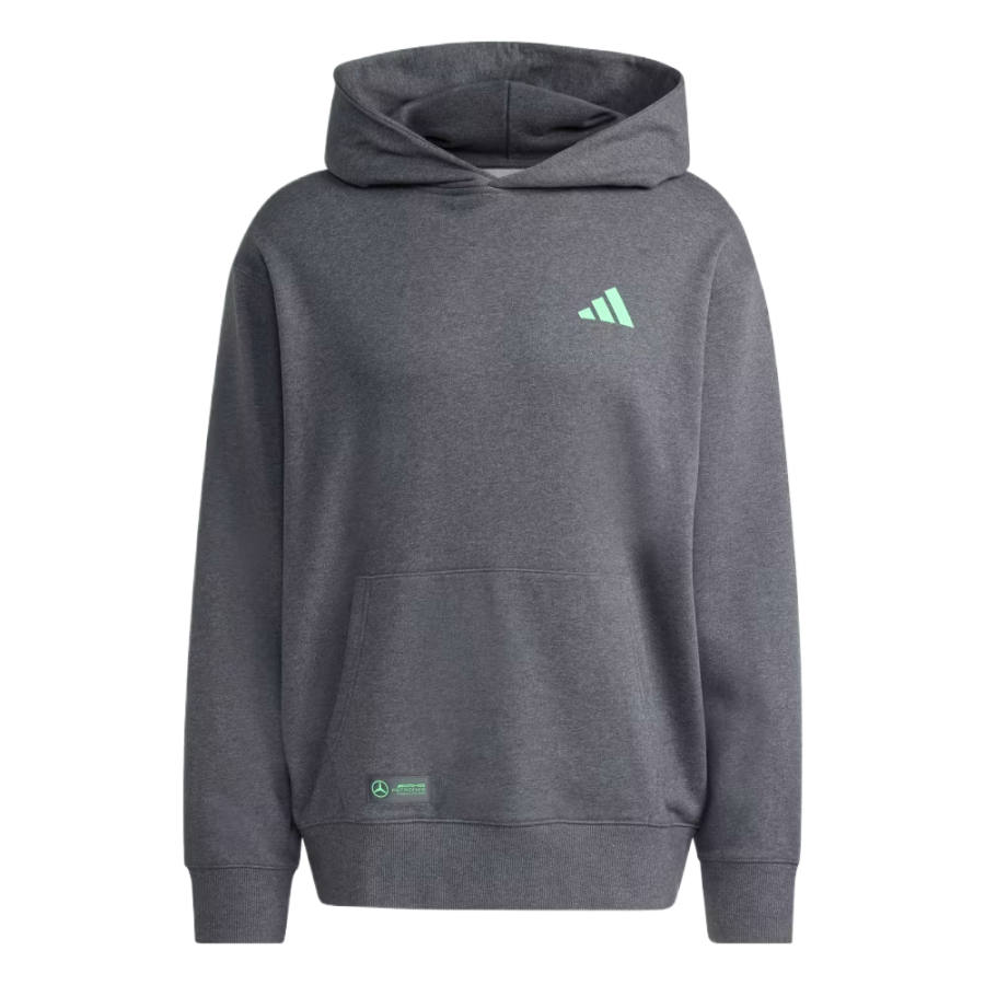 Adidas Adidas x Mercedes logo-detail hoodie
