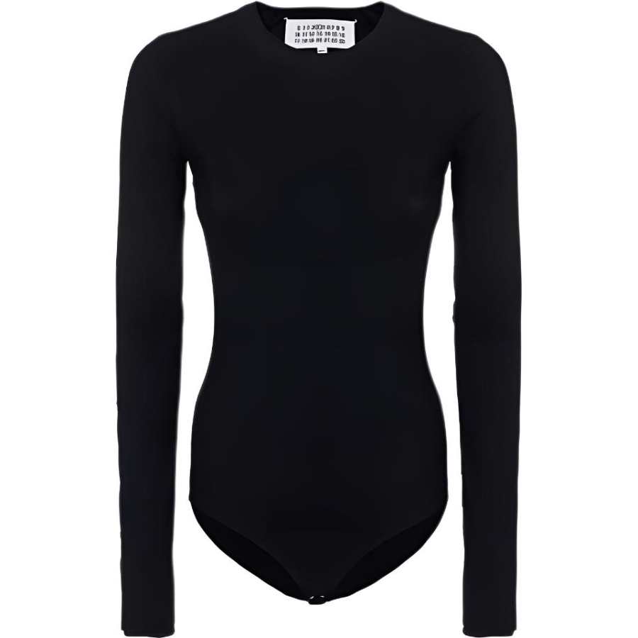 Maison Margiela Long Sleeved Jersey Bodysuit