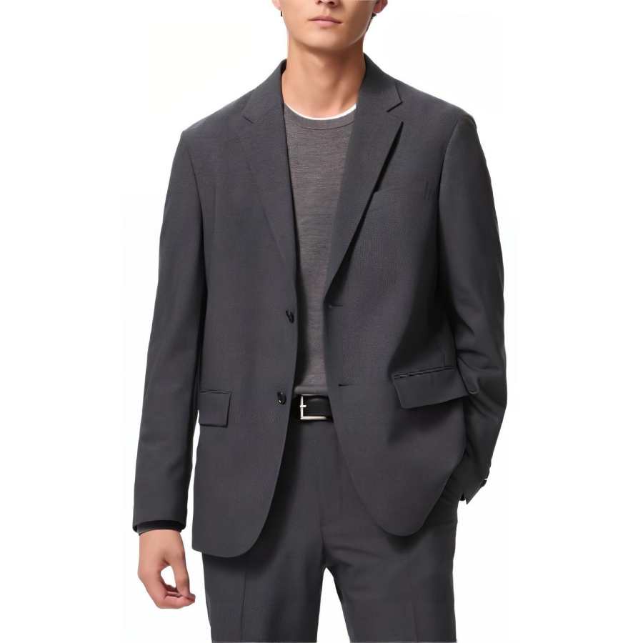 UNIQLO Business Suit Men's Dark Gray