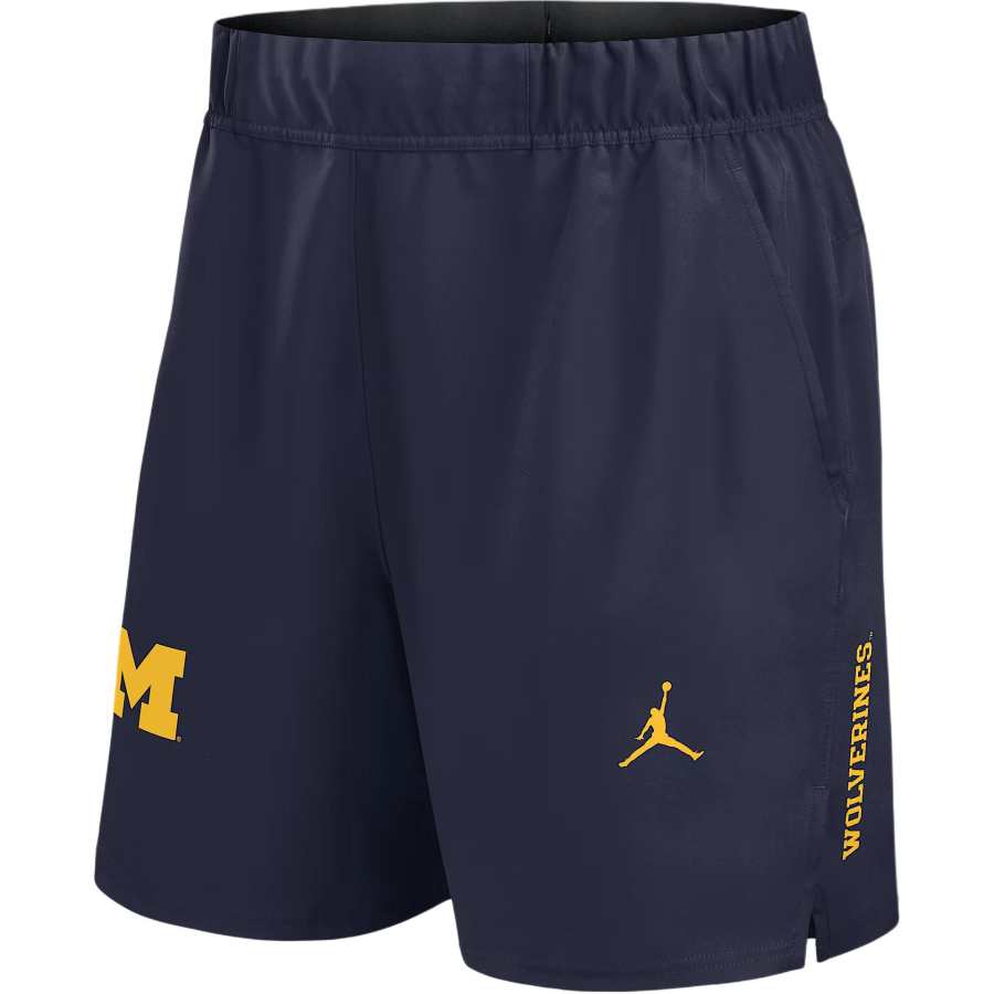 Jordan Jordan Michigan Primetime Victory Primary Logo Men’s Jordan Brand Dri-FIT College Shorts
