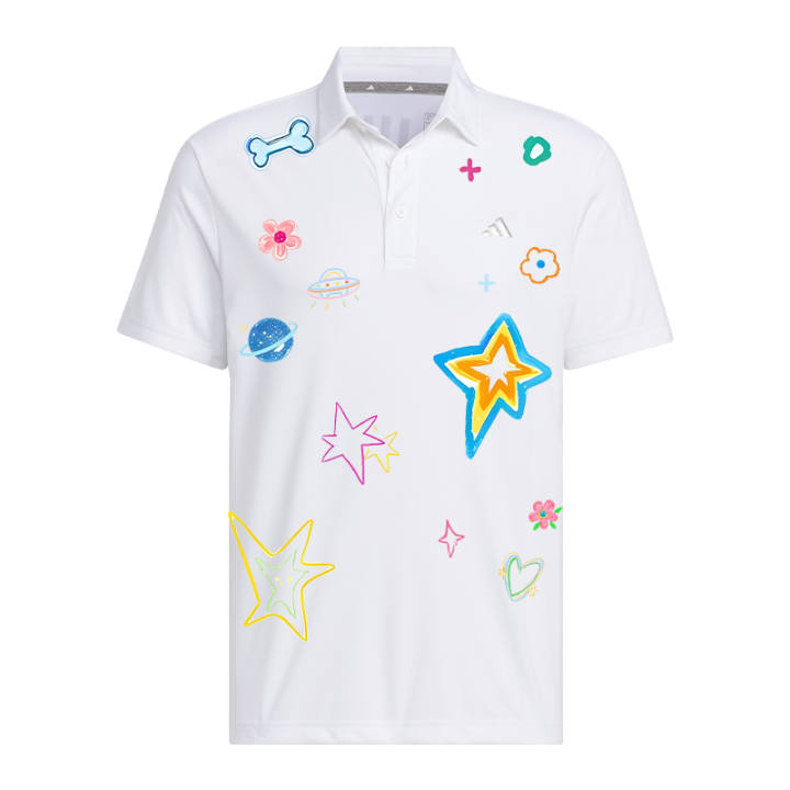 Adidas Adidas Quick Dry Polo Shirt, Short Sleeved Unisex