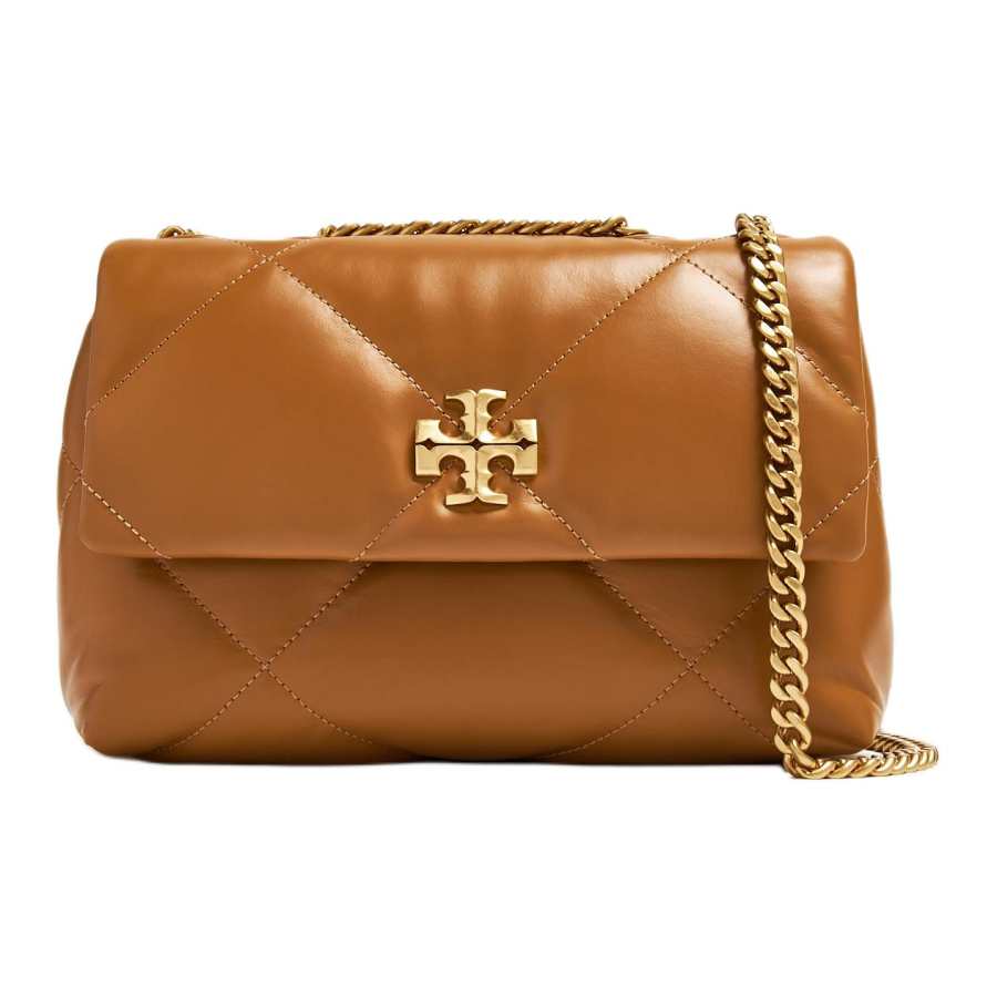 TORY BURCH Kira Nappa Leather Crossbody Bag, Shoulder Bag Small Women's Brown