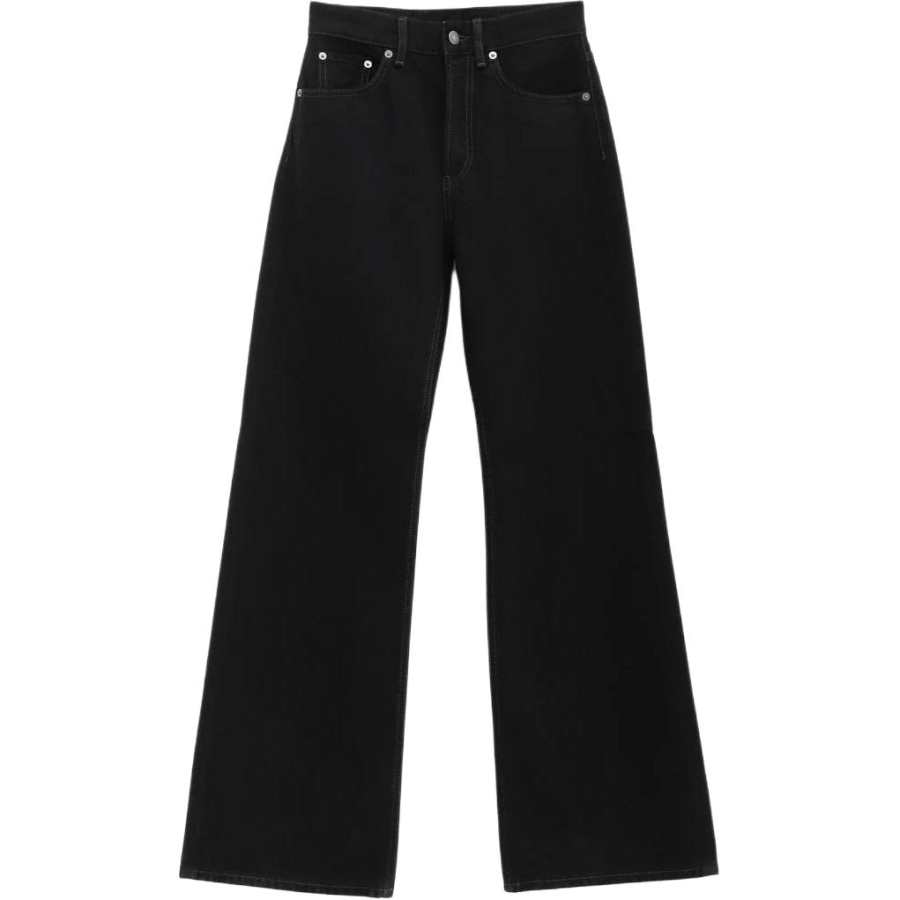 Acne Studios Acne Studios Jeans Women's Black Moderate Straight Fit Pants