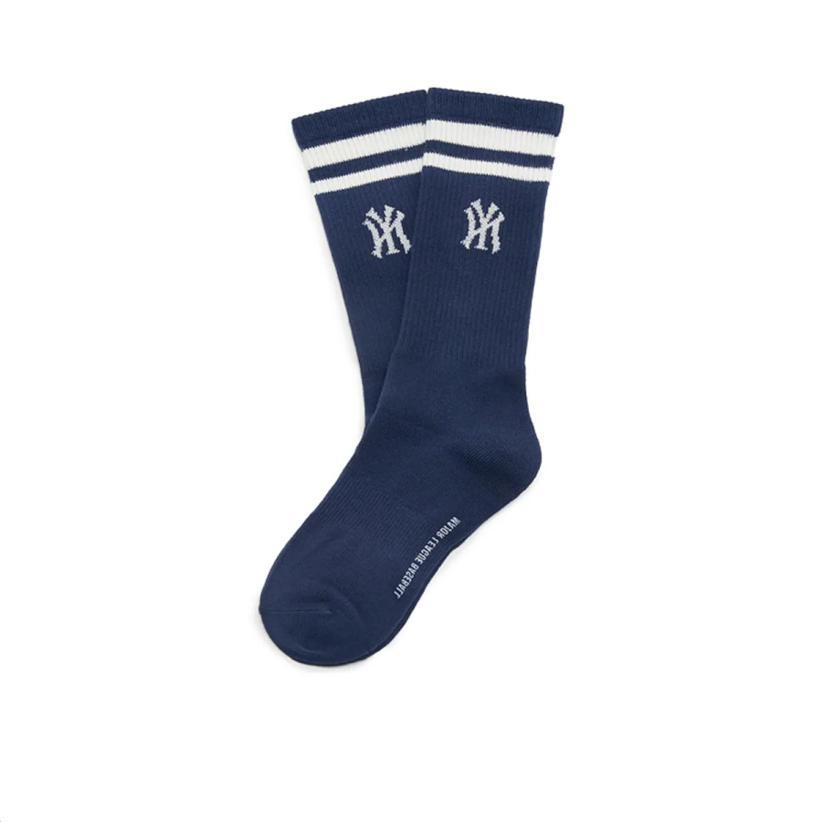 MLB New York University Stripes Kids Socks 1 Pack Blue Kids'