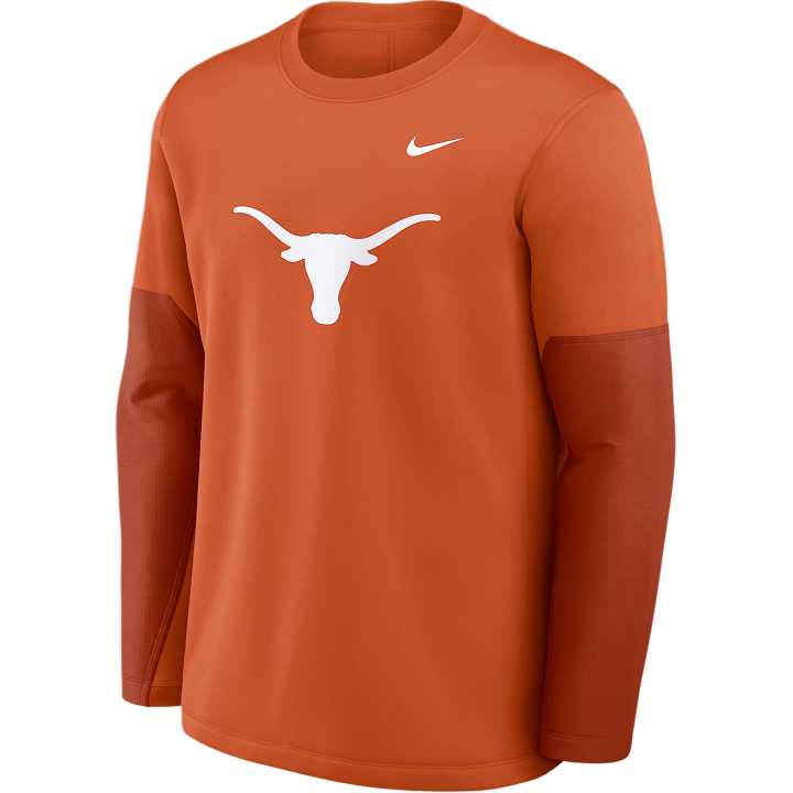 Nike Nike Texas Sideline Coach Men's Nike Therma-FIT College Long-Sleeve T-Shirt