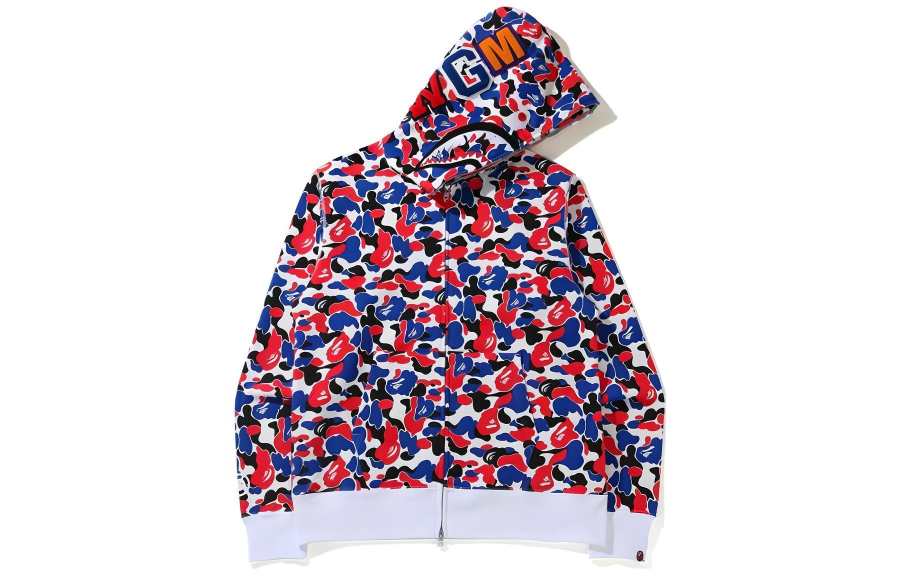 A BATHING APE Bape Store London Separate Shark Full Zip Hoodie