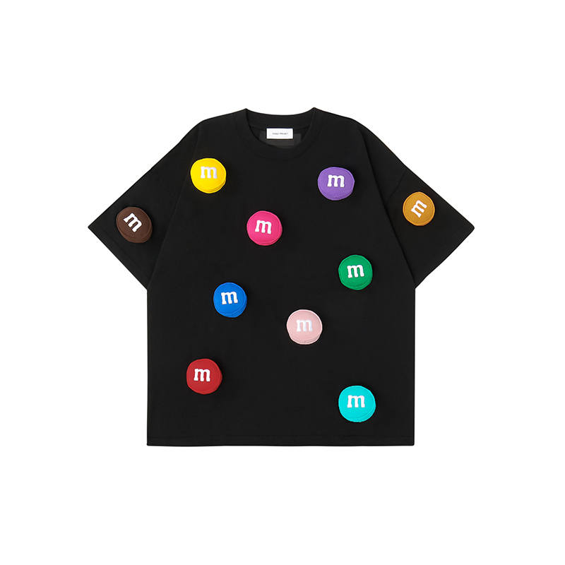 SQQZ Project Crew Neck Loose Fit T Shirt Unisex