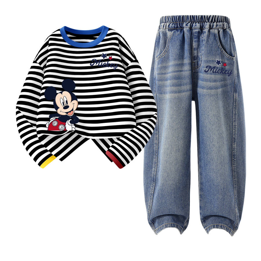 Disney Kids Casual Sportswear Crew Neck Moderate