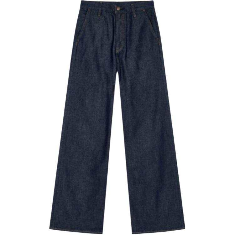 Calvin Klein Jeans Women's Black Moderate Straight Fit Pants