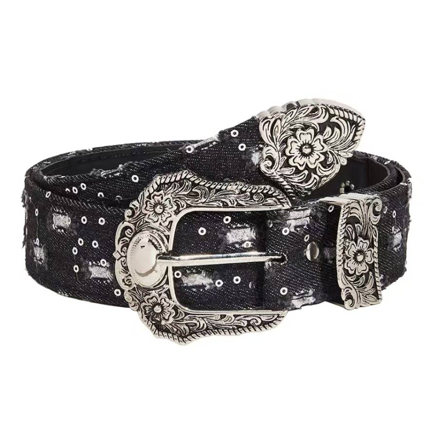 MINISO Leather Belts Unisex 3.8cm