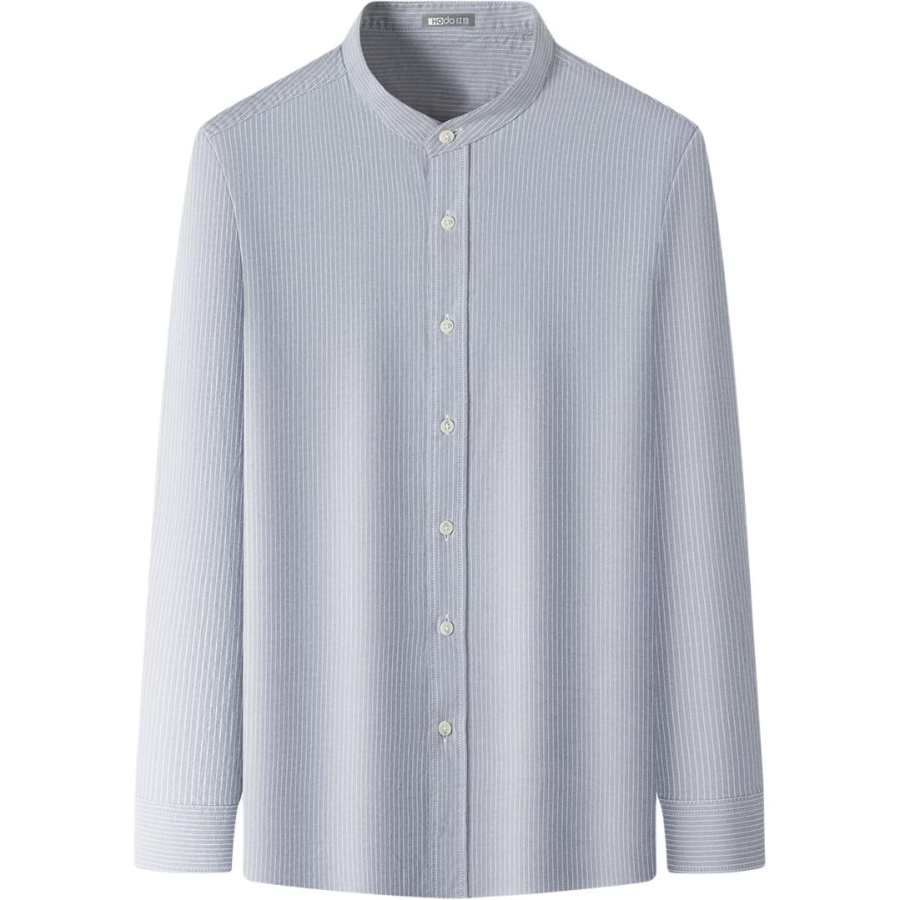 Hodo Shirts Men's Stand Collar Moderate Other