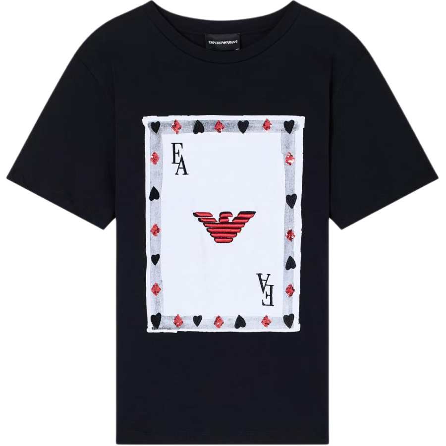 EMPORIO ARMANI FW25 Regular Sleeve T Shirt Women's