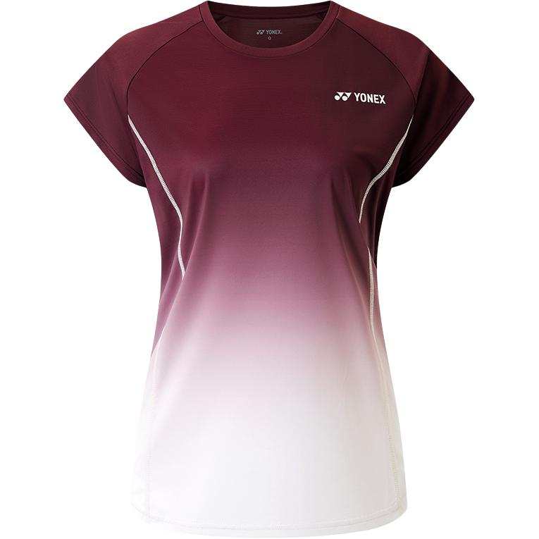 YONEX T Shirts Women's Crew Neck Moderate Straight Fit