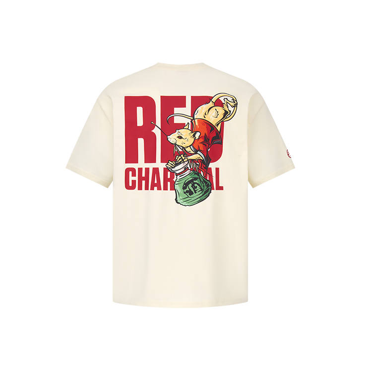 REDCHARCOAL T Shirt Unisex Ecru