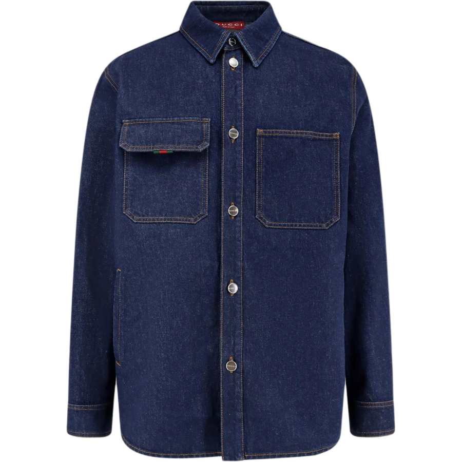 GUCCI Relaxed Fit Denim Shirt
