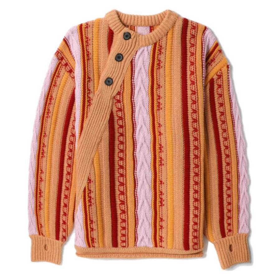 ADER ERROR ADER ERROR Knitwear Women's Orange Crew Neck Moderate