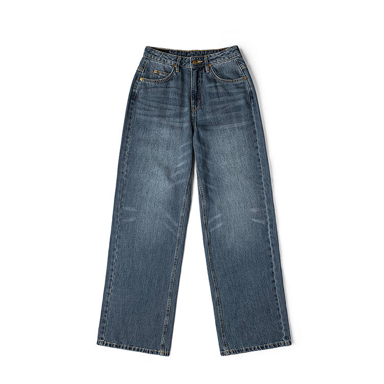 Lee Jeans Women's Medium Blue Moderate Wide Leg Pants
