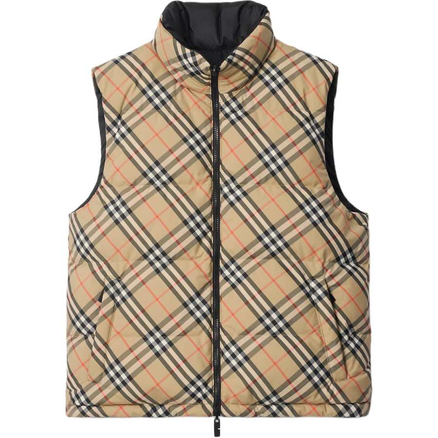 Burberry Reversible Check Puffer Gilet
