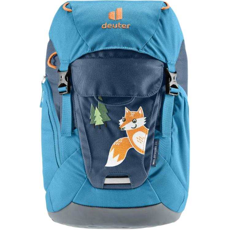 DEUTER 14L Outdoor Bags Polyester Sea Blue/Lava Red/Amber/Green Mint/Wave Blue Men's