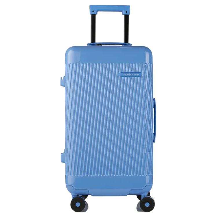 Samsonite SAMSONITE PC Suitcase Luggage 22 Inch Unisex Blue