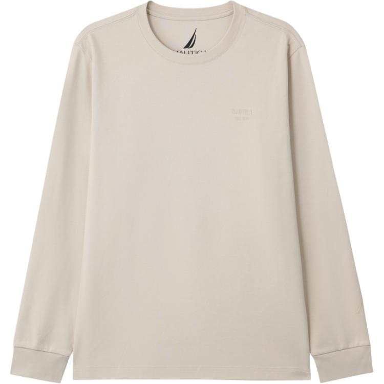 NAUTICA T Shirts Men's Crew Neck Moderate Straight Fit