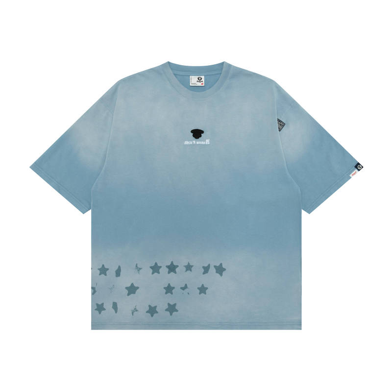 Aape Aape star-embroidered t-shirt