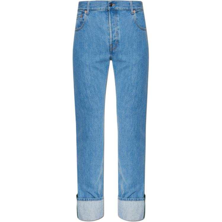 GUCCI Tapered Fit Denim Trousers
