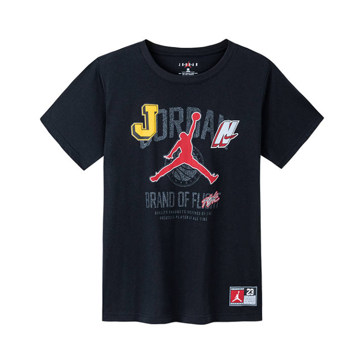 Jordan Jordan Grade School T Shirts Crew Neck Moderate