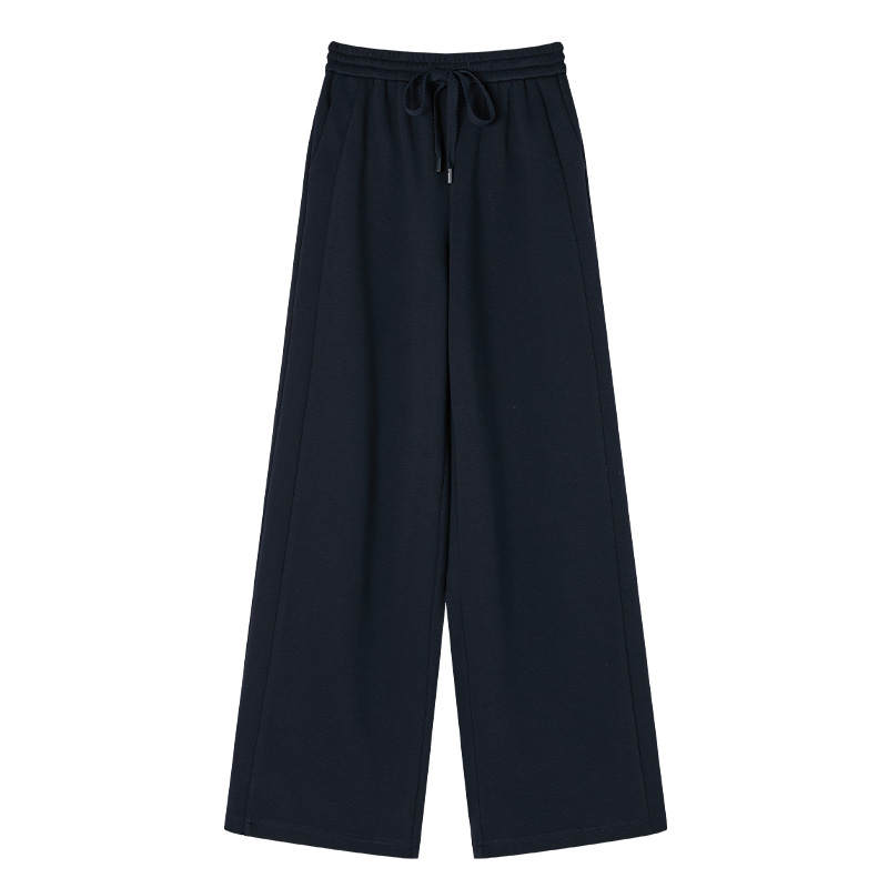 XIANGYING Casual Pants Women's Moderate Wide Leg Pants