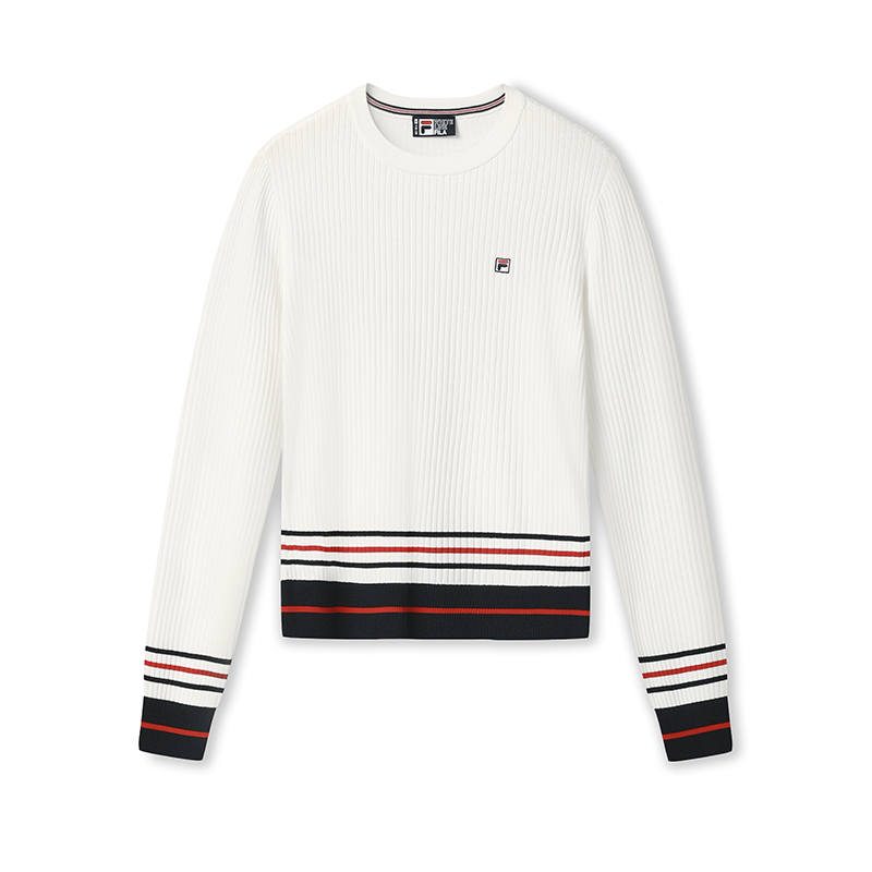 FILA Heritage Knitwear Women's Cloud White