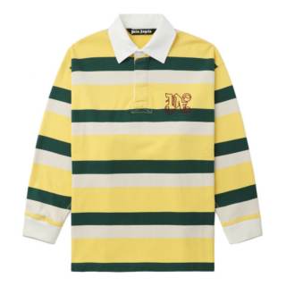 PALM ANGELS Knitwear Men's Yellow Lapel Moderate