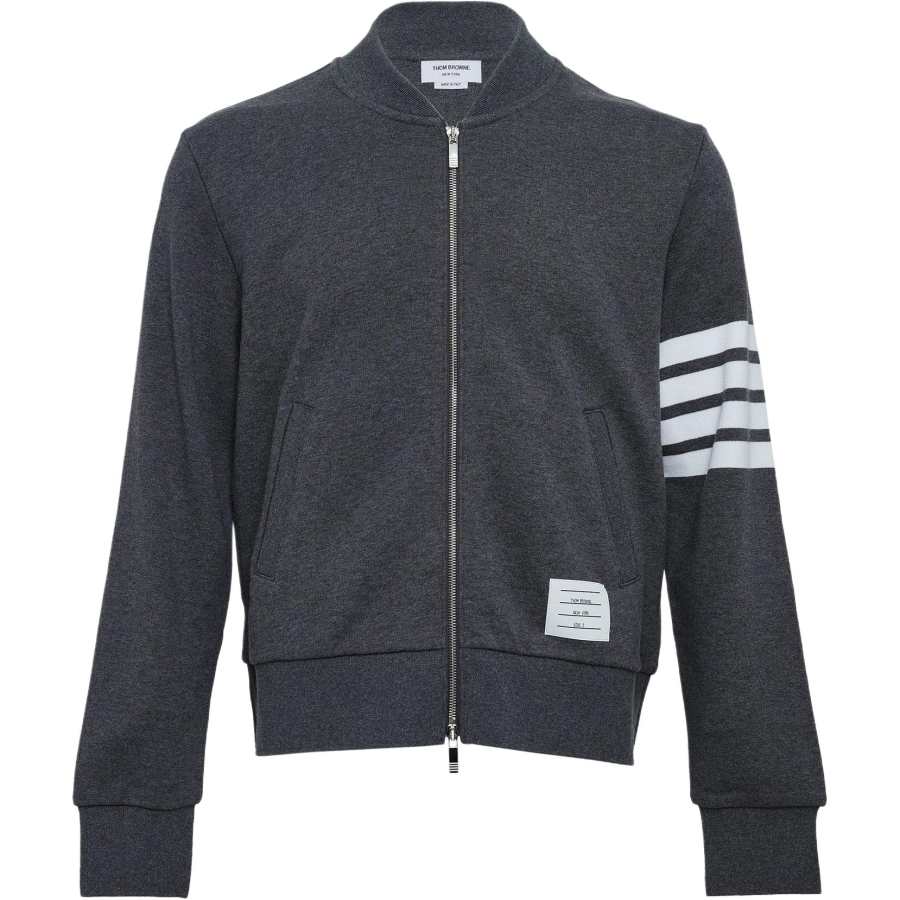 THOM BROWNE Thom Browne High-Neck Zipped Sweatshirt