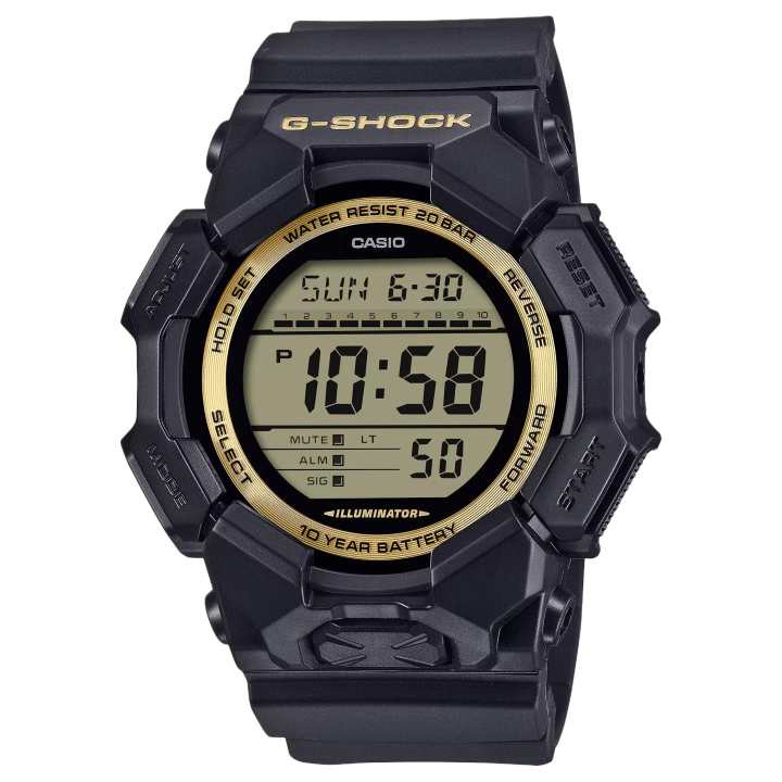 CASIO CASIO GD 010 Collection Quartz Movement Resin Strap Watch Unisex Gray Dial