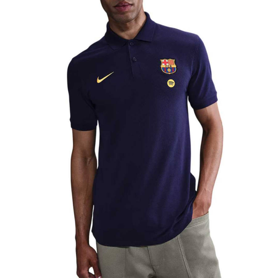 Nike Nike Barcelona Dri FIT Soccer Polo Soccer Jersey Men's